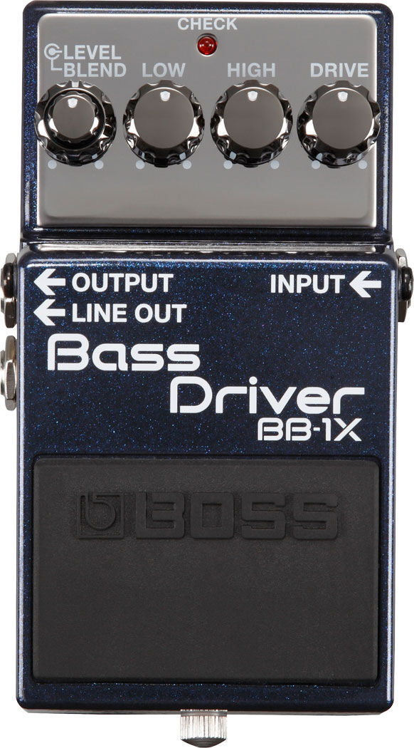 BOSS BB-1X Bass Driver Compact Stompbox Pedal - Premium Preamp for Bold and Punchy Sound — view 2