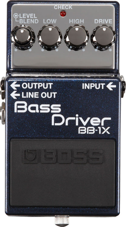 BOSS BB-1X Bass Driver Compact Stompbox Pedal - Premium Preamp for Bold and Punchy Sound — view 2