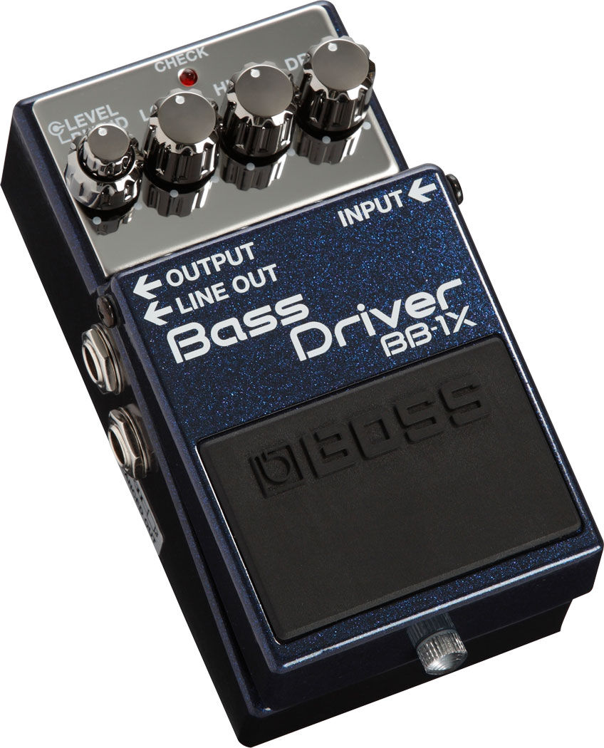 BOSS BB-1X Bass Driver Compact Stompbox Pedal - Premium Preamp for Bold and Punchy Sound — view 3