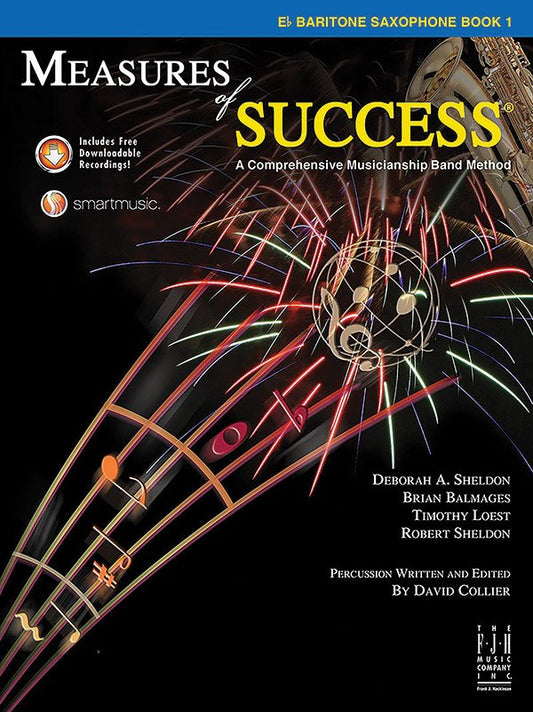 Measures of Success — Baritone Saxophone Book 1 (FJH Music Company)
