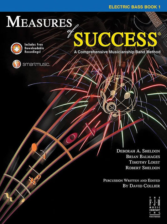 Measures of Success — Electric Bass Book 1 (FJH Music Company)
