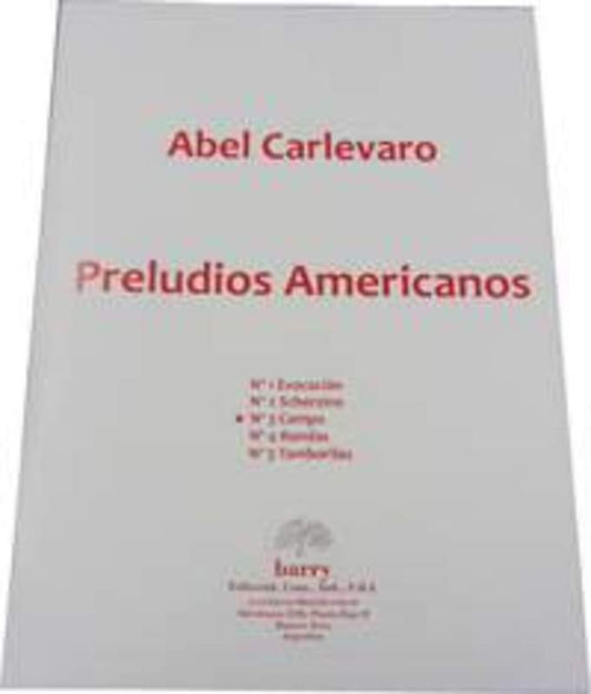 Preludios Americanos No 3 Guitar Book