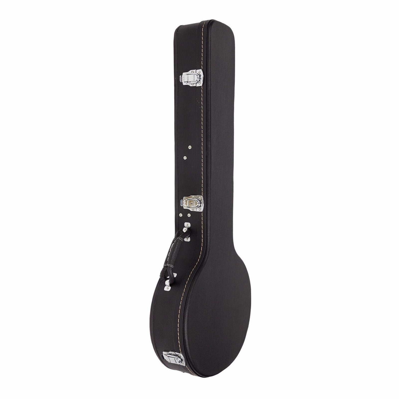 Martinez Shaped Open-Back Banjo Case (Black)