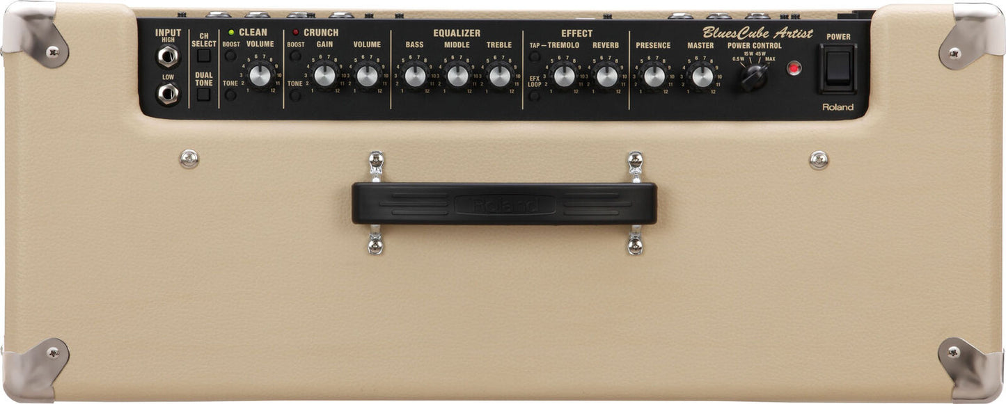 ROLAND Blues Cube Artist 1x12 Guitar Amplifier - Tube Logic Design for Authentic Tone and Portability — view 5