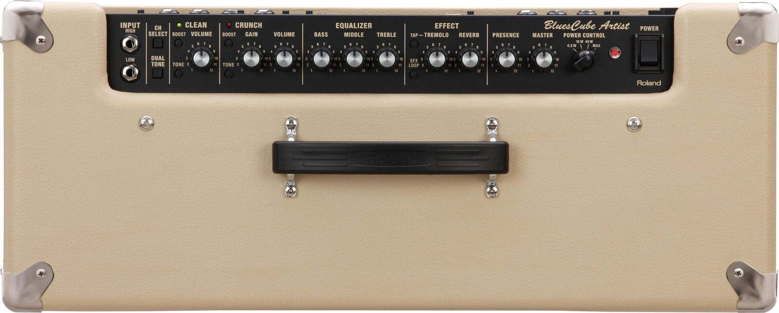 ROLAND Blues Cube Artist 1x12 Guitar Amplifier - Tube Logic Design for Authentic Tone and Portability — view 5