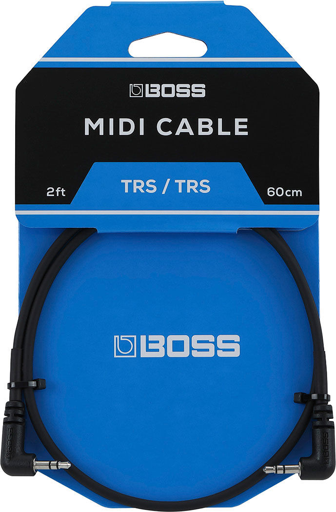 BOSS BCC-2-3535 Mini TRS to Mini TRS Cable - 2ft, Premium Connectivity for BOSS Pedals, 3.5mm MIDI Jack — view 3