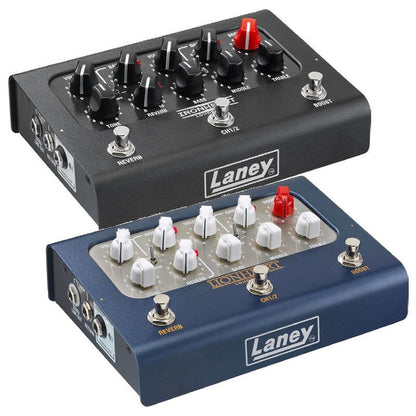 Laney Black Country Customs Lionheart Loudpedal Tom Quayle 60W Guitar Amplifier Pedal with EQ, Reverb, USB-C, and IR Features — view 6