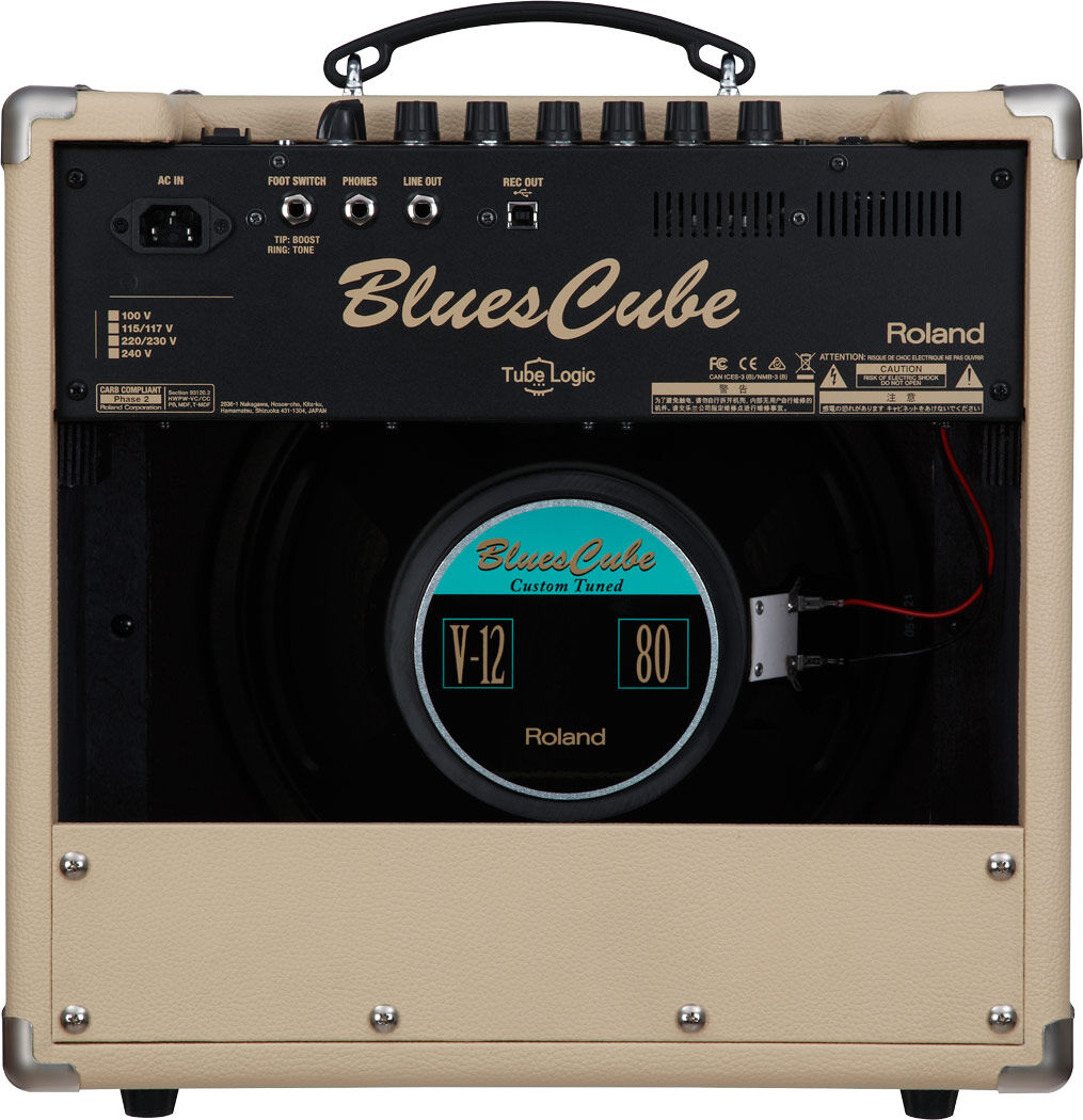 ROLAND Blues Cube Hot 30W Guitar Amplifier - Compact Tube Logic Tone Combo with 12-Inch Speaker — view 4