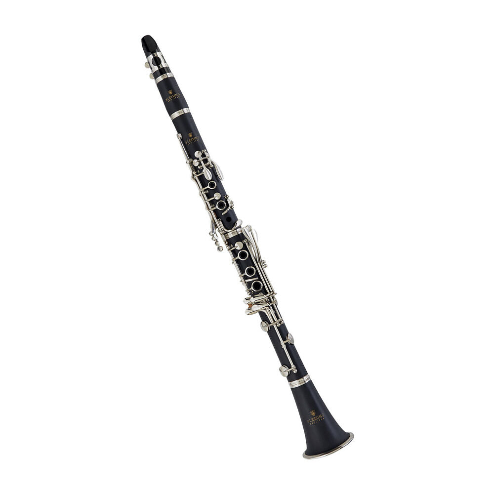 Blessing BCL-1287 Bb Clarinet with Matte Finish, 17 Keys, ABS Resin Body, Nickel-Plated Keys, Includes Mouthpiece and Case