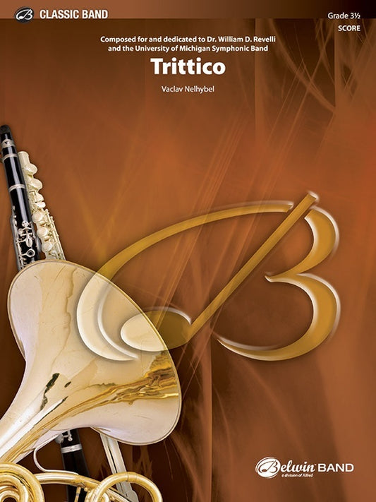 Trittico CB Grade 3.5 Conductor Score - Concert Band Sheet Music