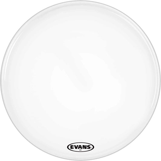 Evans 14 Inch MS1 White Marching Bass Drum Head
