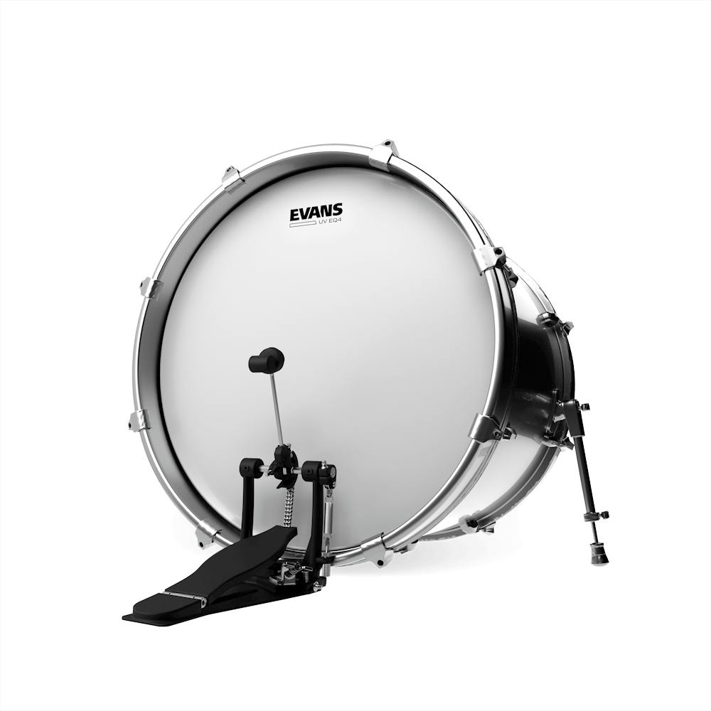 Evans 16 Inch EQ4 BTR UV Coated Bass Drum Head — view 2