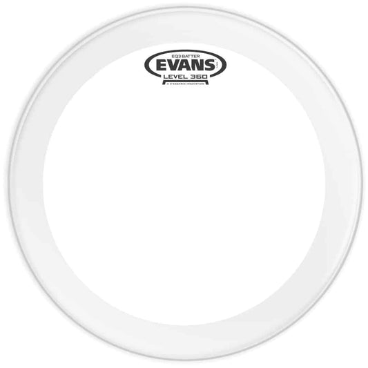 Evans 18 Inch Bass Drum Head Batter Coated