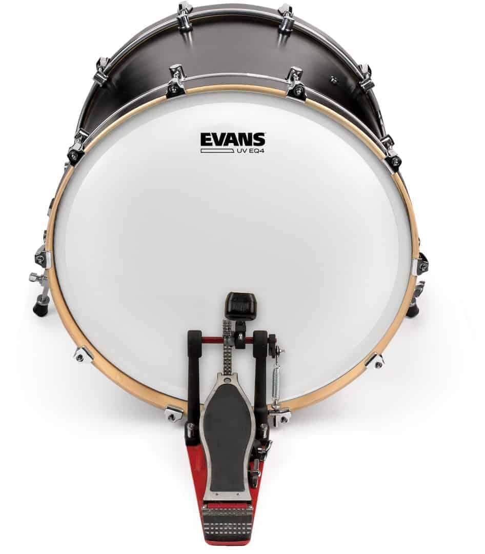 Evans 22 Inch EQ4 BTR UV Coated Bass Drumhead — view 6