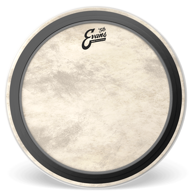 Evans 24 Inch EMAD Calftone Bass Drum Batter Head with Level 360 Technology