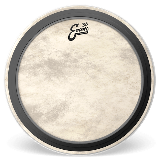 Evans 24 Inch EMAD Calftone Bass Drum Batter Head with Level 360 Technology