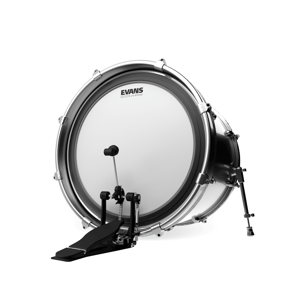 Evans 24 Inch EMAD UV Coated Bass Drum Head — view 3
