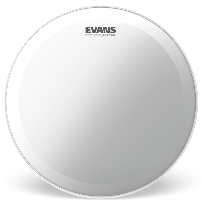 Evans 24 Inch Bass Drum Head Coated EQ3