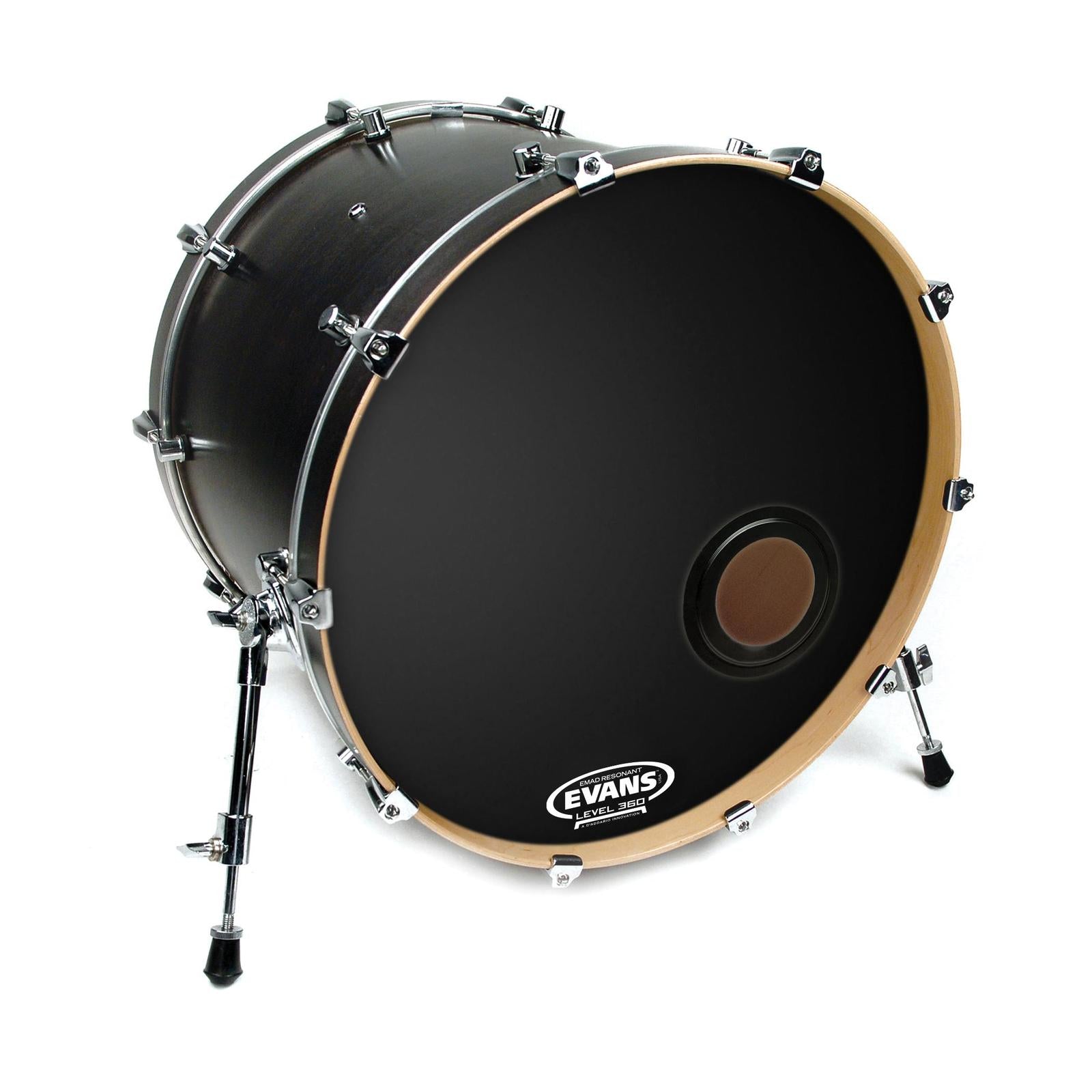 Evans REMAD Resonant Bass Drum Head, 24 Inch *SKIN ONLY*