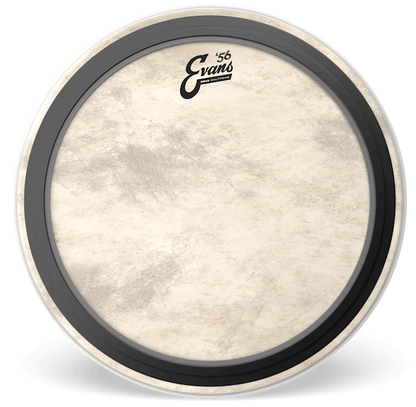 Evans 26 Inch EMAD Calftone Bass Drum Batter Head with Level 360 Technology