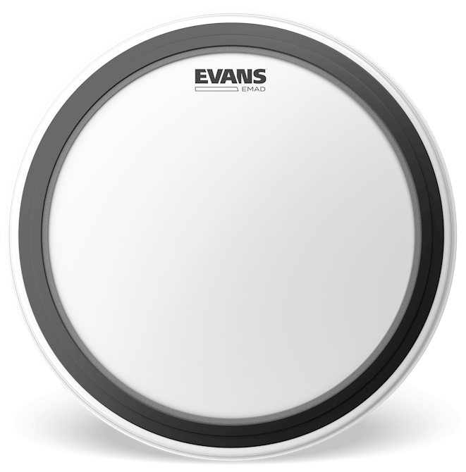 Evans 26 Inch EMAD Coated Bass Drum Head BD26EM