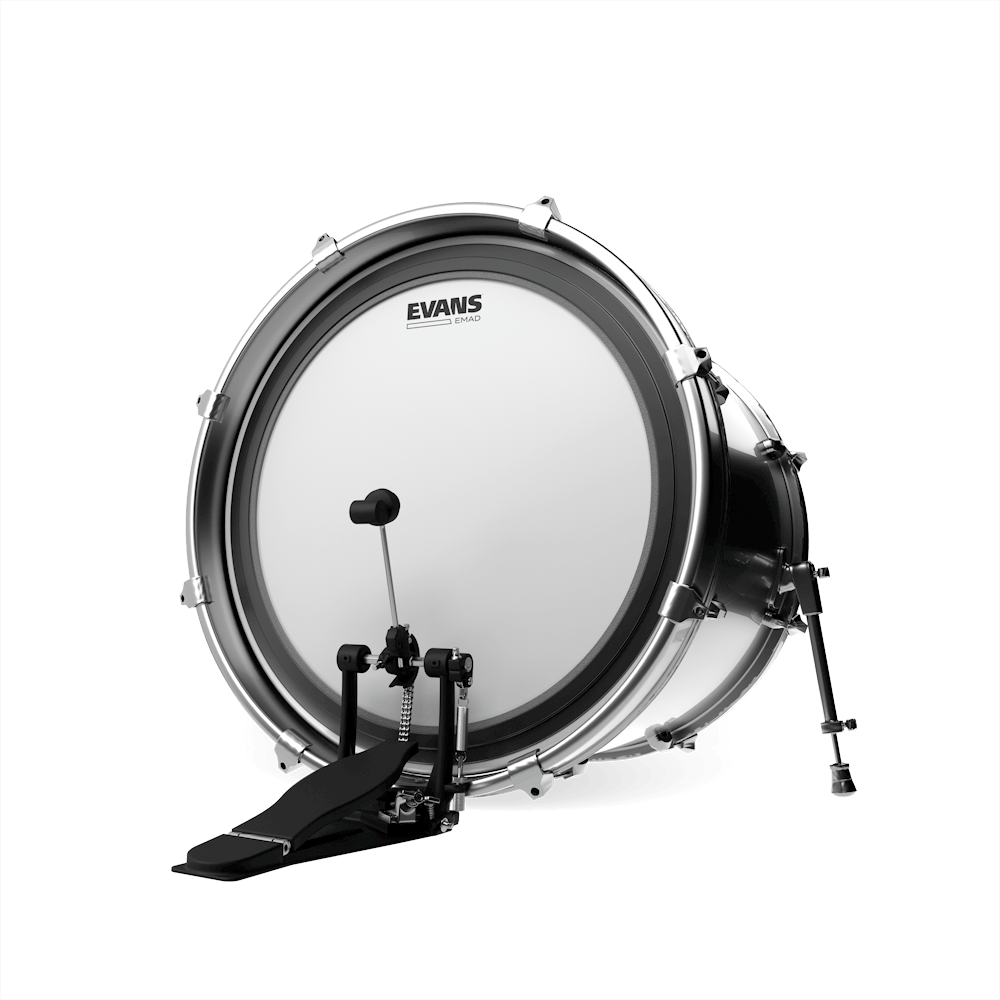 Evans 26 Inch EMAD Coated Bass Drum Head BD26EM — view 2