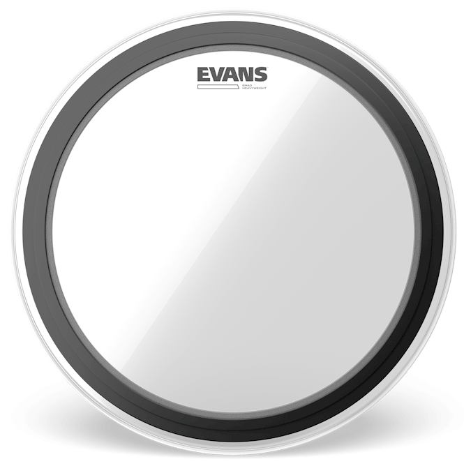 Evans 26 Inch EMAD Heavyweight Bass Drum Head with Adjustable Damping System
