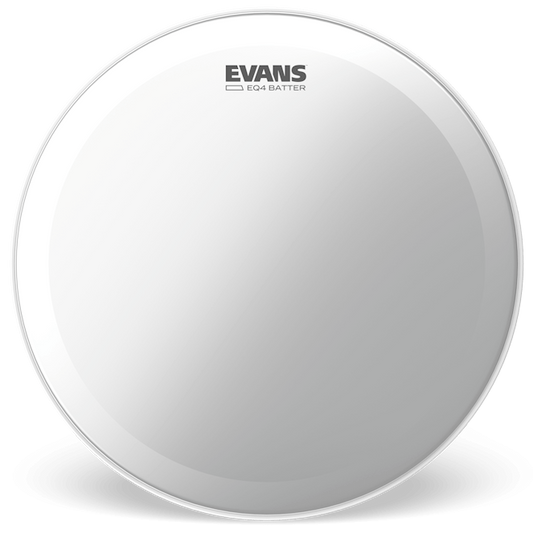Evans 26 Inch Bass Drum Head Coated EQ4 Series with Internal Overtone Control Ring