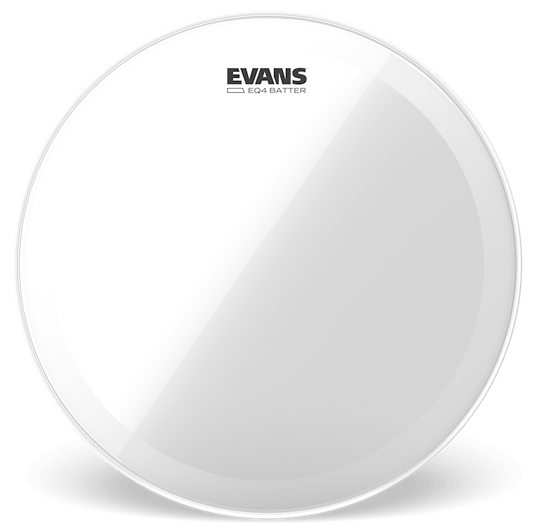 Evans 26 Inch Clear EQ4 Bass Drum Head with Internal Overtone Ring