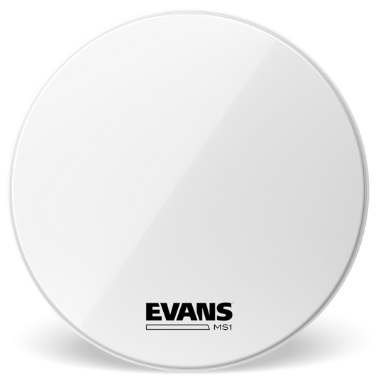Evans 26 Inch Marching Bass Drum Head White MS1