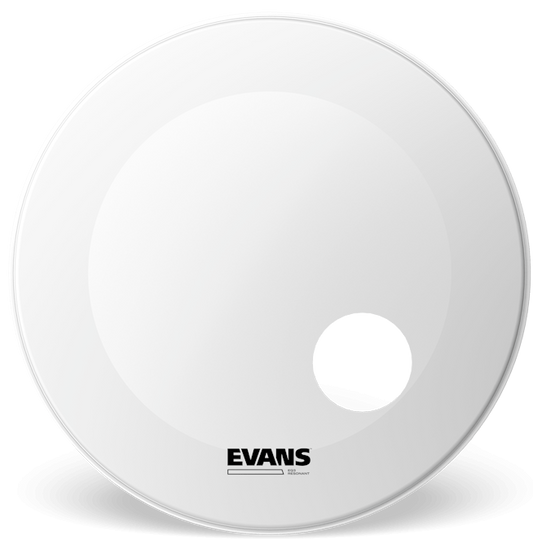 26 Inch Evans EQ Resonant Coated White Bass Drum Head