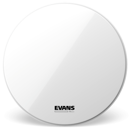 Evans 26 Inch EQ3 Resonant Drum Head Smooth White with Overtone Control Ring