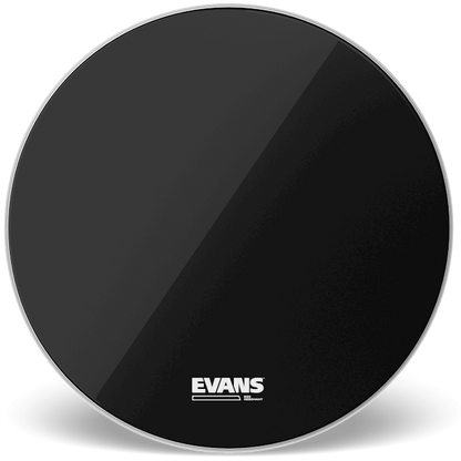 Evans 28" EQ3 Resonant No Port Drumhead - Black