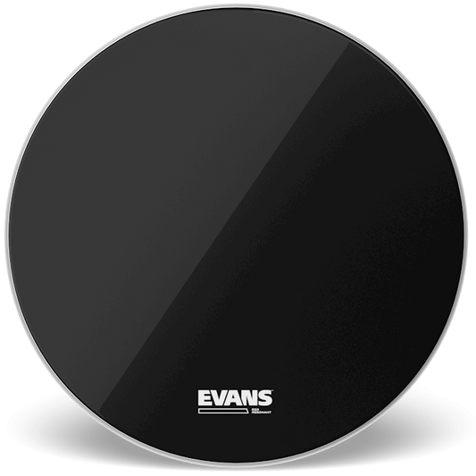 Evans 28" EQ3 Resonant No Port Drumhead - Black