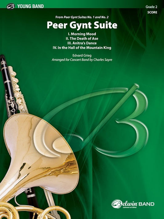 Peer Gynt Suite Concert Band Gr 2 Conductor Score