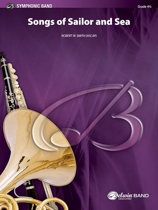 Songs of Sailor and Sea Concert Band Sheet Music Grade 4