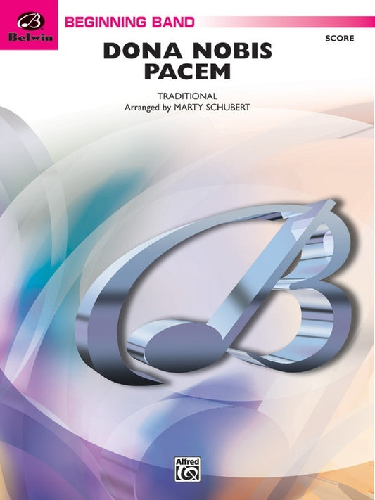 Dona Nobis Pacem Concert Band Gr 1 Conductor Score
