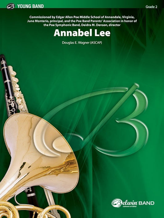 Annabel Lee Concert Band Sheet Music Grade 2