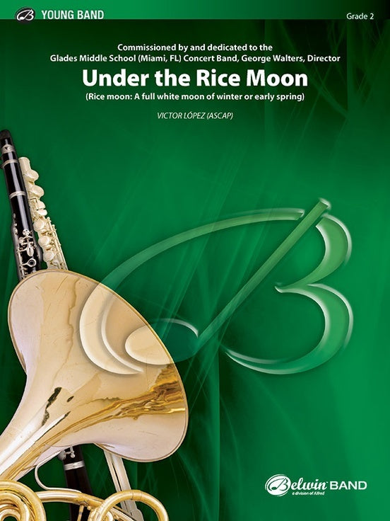 Under the Rice Moon Concert Band Sheet Music Grade 2