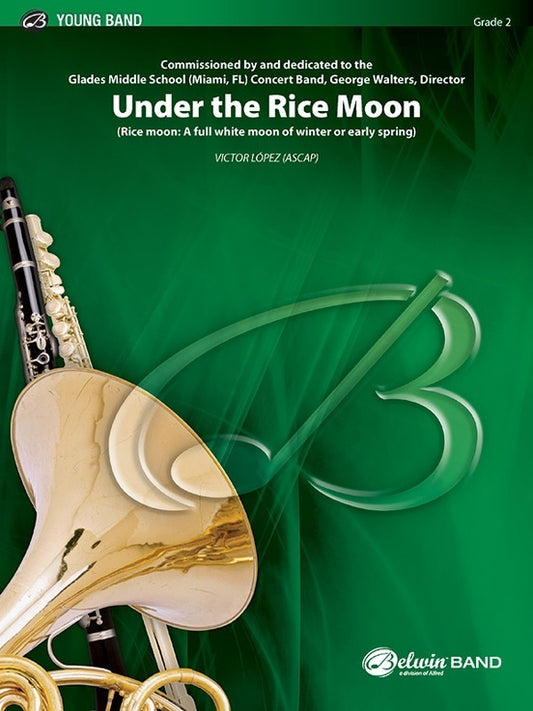 Under the Rice Moon Concert Band Sheet Music Grade 2