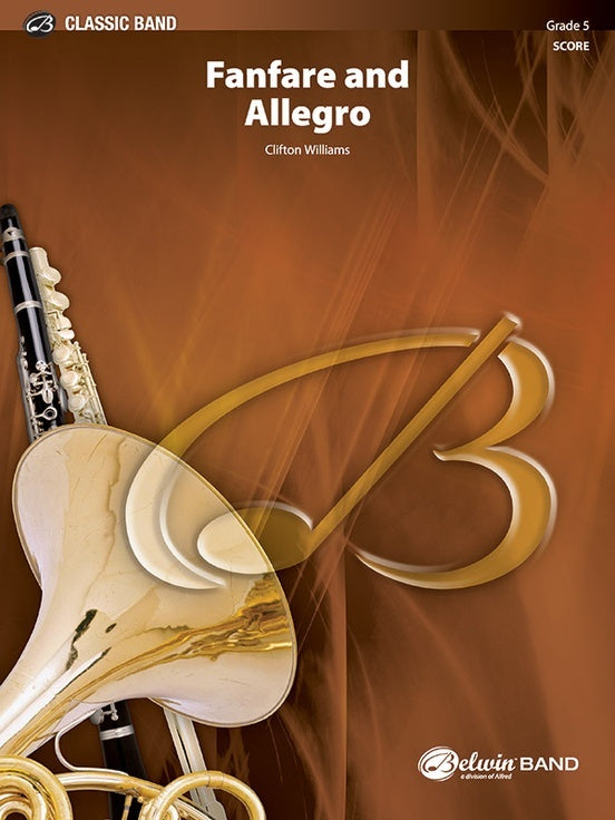 Fanfare And Allegro Concert Band Gr 5 Conductor Score