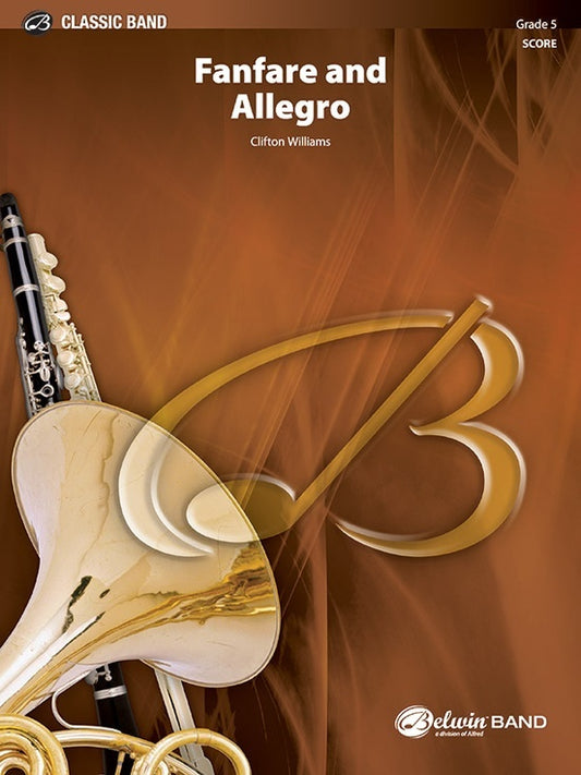 Fanfare And Allegro Concert Band Gr 5 Conductor Score