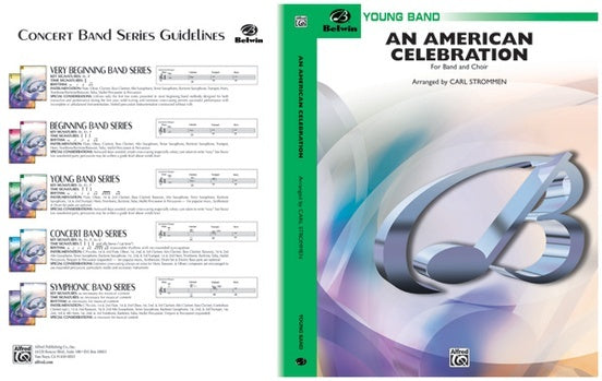 American Celebration Concert Band Sheet Music Grade 2