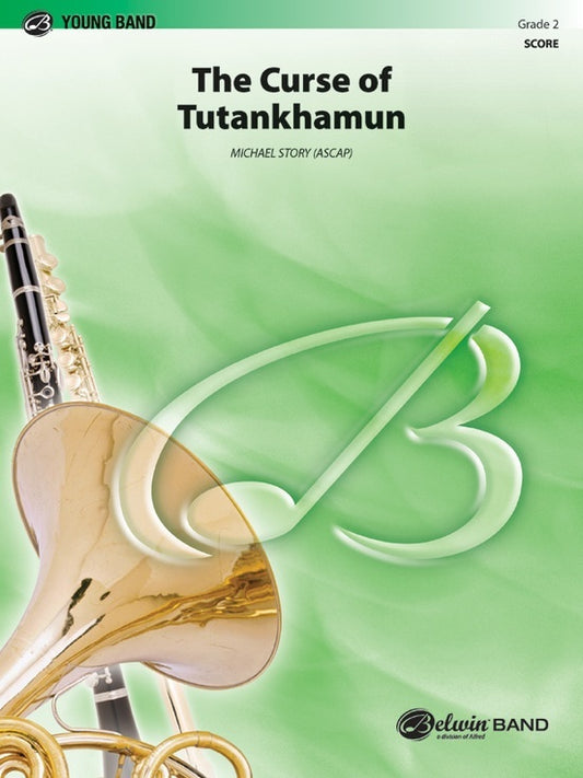 Curse Of Tutankhamun Concert Band Gr 2 Conductor Score