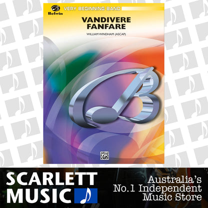 Vandivere Fanfare CB Gr 0.5 Concert Band Sheet Music — view 2