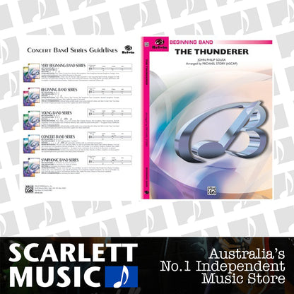Thunderer Concert Band Sheet Music Grade 1 — view 2