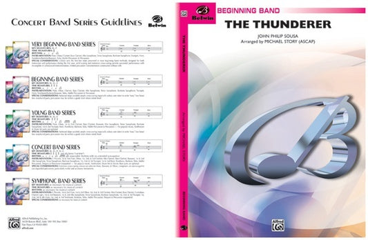 Thunderer Concert Band Sheet Music Grade 1