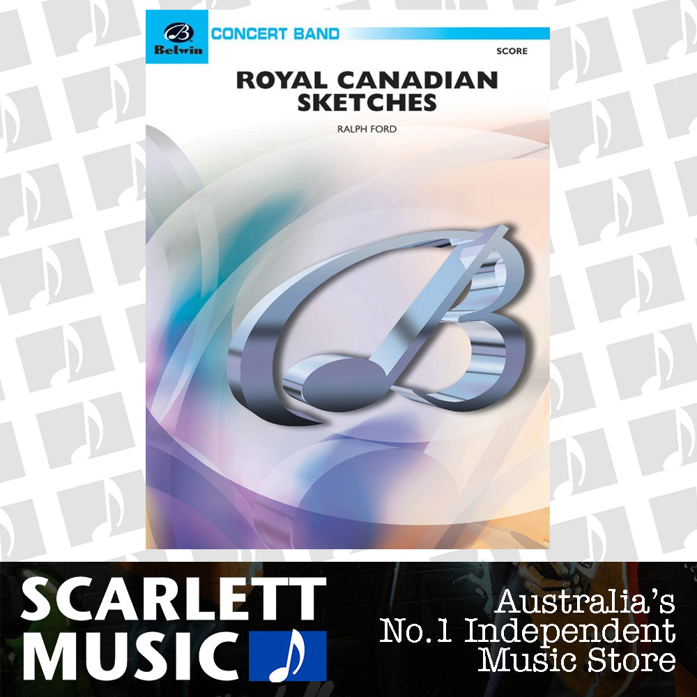 Royal Canadian Sketches Concert Band Gr 3 Conductor Score — view 2