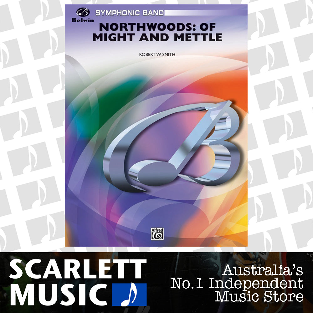 Northwoods Of Might And Mettle Concert Band Gr 4 — view 2