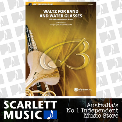 Waltz for Band and Water Glasses Concert Band Sheet Music CB Gr 0.5 — view 2